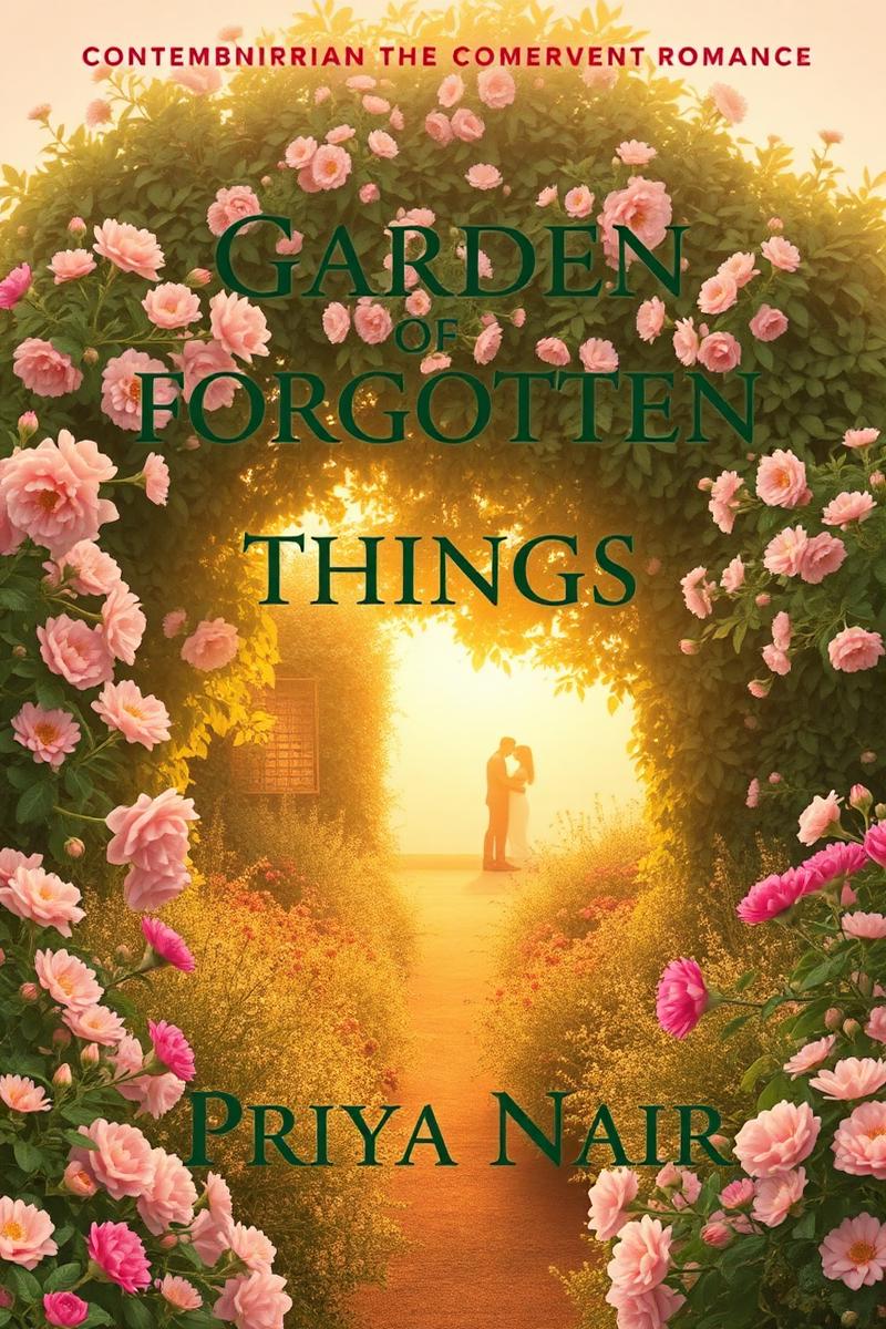 Front cover of Garden of Forgotten Things by Priya Nair