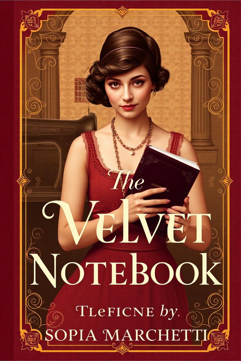 Front cover of The Velvet Notebook by Sofia Marchetti